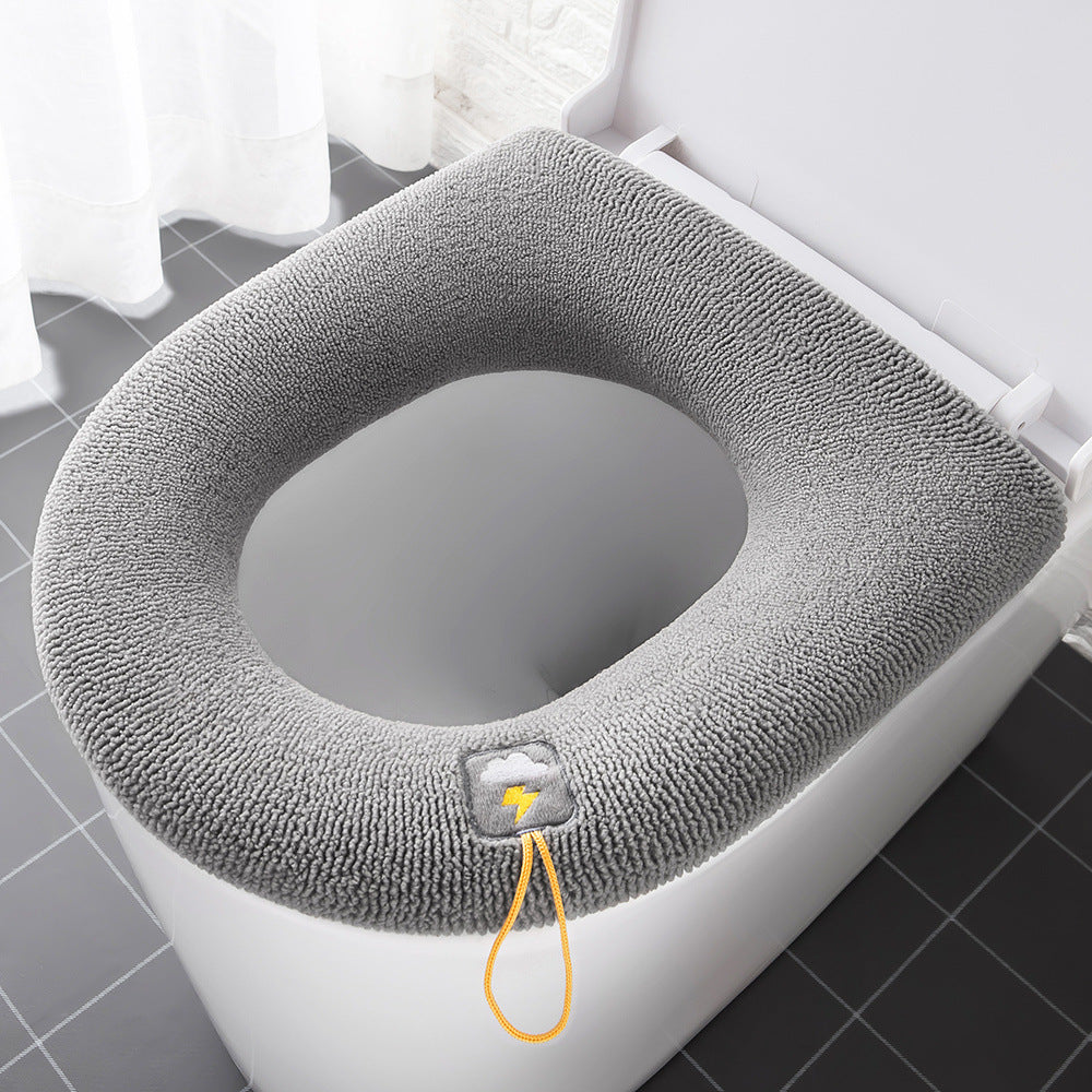 Winter Warm Toilet Seat Cover Closes tool Mat