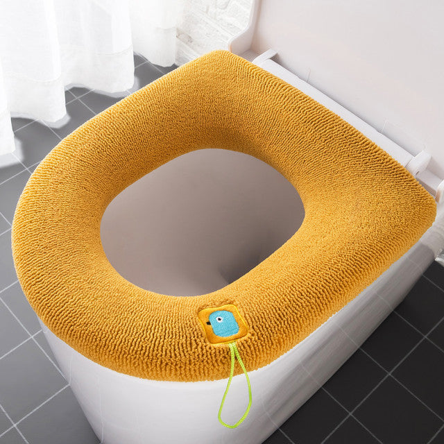 Winter Warm Toilet Seat Cover Closes tool Mat