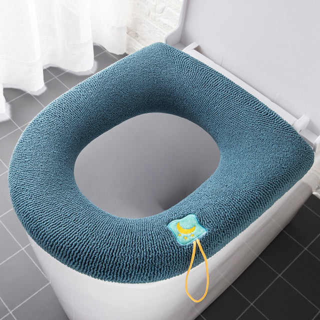 Winter Warm Toilet Seat Cover Closes tool Mat