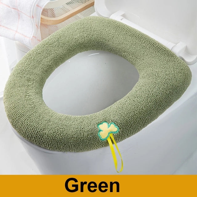 Winter Warm Toilet Seat Cover Closes tool Mat