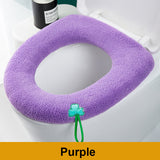 Winter Warm Toilet Seat Cover Closes tool Mat