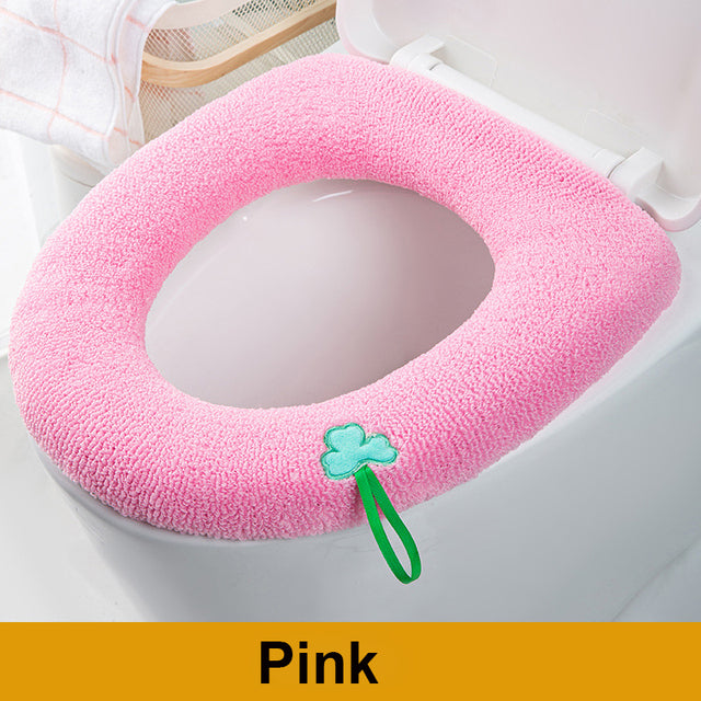 Winter Warm Toilet Seat Cover Closes tool Mat