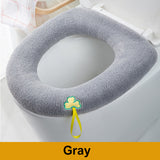 Winter Warm Toilet Seat Cover Closes tool Mat
