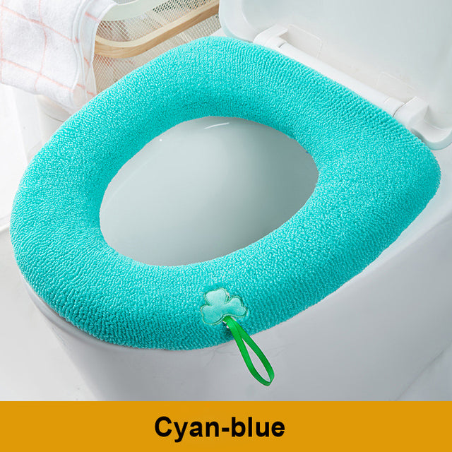 Winter Warm Toilet Seat Cover Closes tool Mat