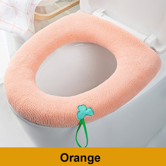 Winter Warm Toilet Seat Cover Closes tool Mat