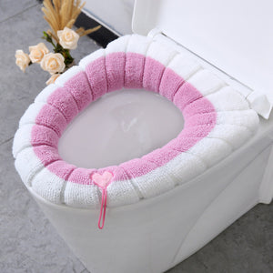 Winter Warm Toilet Seat Cover Closes tool Mat