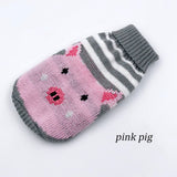 Warm Dog Clothes for Small Medium Dogs Knitted Cat Sweater Pet Clothing