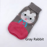 Warm Dog Clothes for Small Medium Dogs Knitted Cat Sweater Pet Clothing