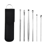 Stainless Steel Earpick Wax Remover piercing kit