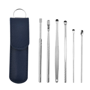Stainless Steel Earpick Wax Remover piercing kit
