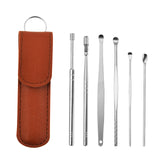 Stainless Steel Earpick Wax Remover piercing kit