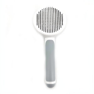 Self Cleaning Slicker Brush for Dog and Cat Removes Undercoat Tangled Hair Massages Particle