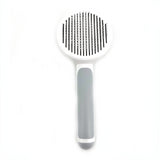 Self Cleaning Slicker Brush for Dog and Cat Removes Undercoat Tangled Hair Massages Particle