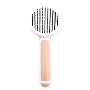 Self Cleaning Slicker Brush for Dog and Cat Removes Undercoat Tangled Hair Massages Particle
