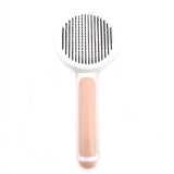 Self Cleaning Slicker Brush for Dog and Cat Removes Undercoat Tangled Hair Massages Particle