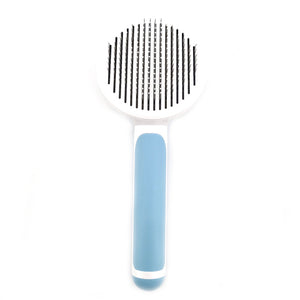 Self Cleaning Slicker Brush for Dog and Cat Removes Undercoat Tangled Hair Massages Particle