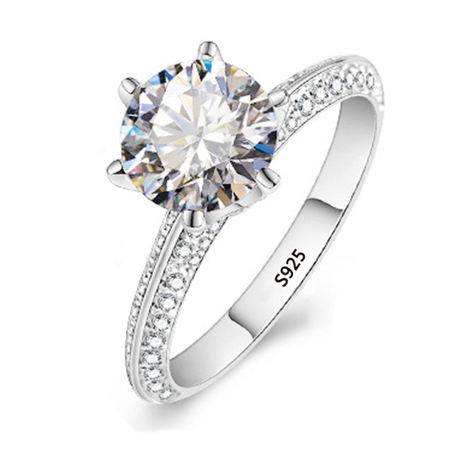 Lab Diamond Wedding Bands Bride Women