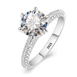 Lab Diamond Wedding Bands Bride Women