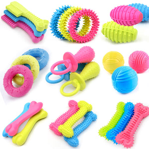 Dog Toy Teeth Cleaning Chew Training Toys Pet Supplies Puppy Dogs Cats